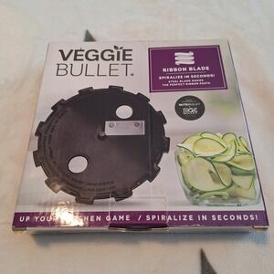 Veggie Bullet Replacement Blade Ribbon Blade - New In Box